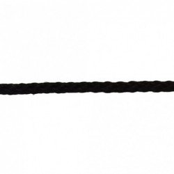 CABO POLIESTER 3 MM NEGRO 25 M