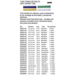 TUBO TERMORETRACTIL 6,4-2MM...