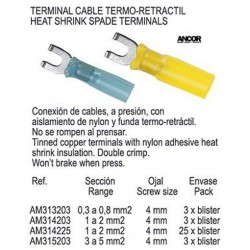 TERMINAL CABLE TERMORETRACTIL