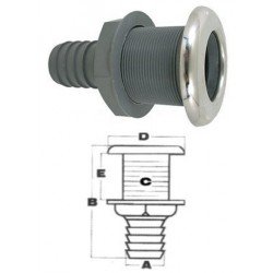 PASACASCOS NYLON/INOX 1"