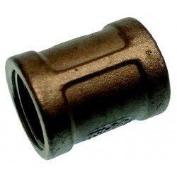 CONECTOR DOBLE H-H INOX 3/8