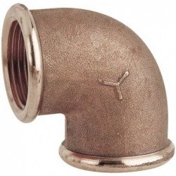 CODO F/F BRONCE 3/8"