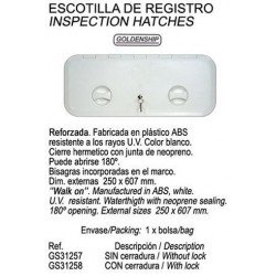 ESCOTILLA DE REGISTRO 25X60