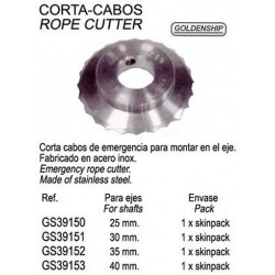 CORTA-CABOS P/EJE 30MM
