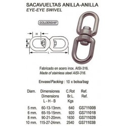 SACAVUELTAS ANILLA-ANILLA 6...