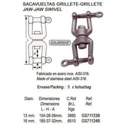 SACAVUELTAS DOBLE GRILLETE...