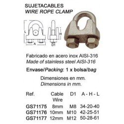 MORDAZA-SUJETACABLES 0 8