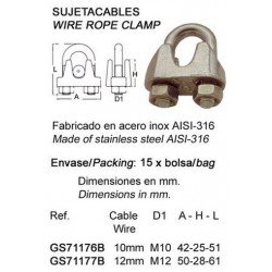MORDAZA-SUJETACABLES 0 10...