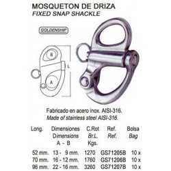 MOSQUETON DRIZA FIJO L96...