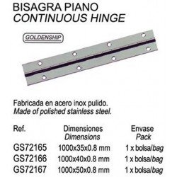 BISAGRA INOX. PIANO...