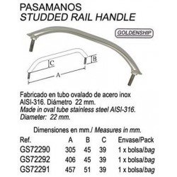 PASAMANOS INOX 45 CM