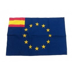 BANDERA CEE/ESPAÃ?A 40X60