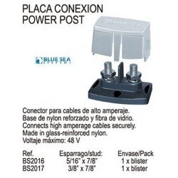 PLACA DE CONEXIÃ?N DUAL 5/16"