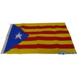 BANDERA ESTELADA AZUL 20X30