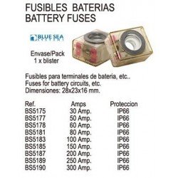 FUSIBLE TERM. BAT. 60A