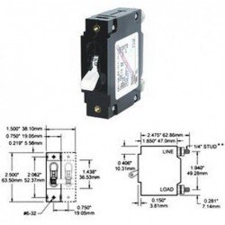 INTERRUPTOR MAGNETICO "C" 20A